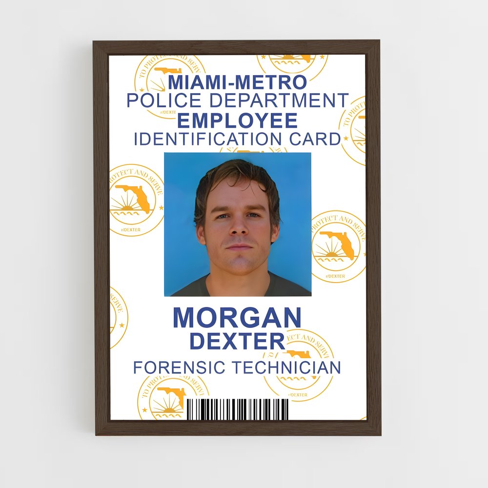 ap-harry morgan-1 cadre Bois foncé
