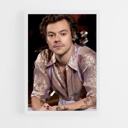 ap-harry styles-2 cadre Blanc