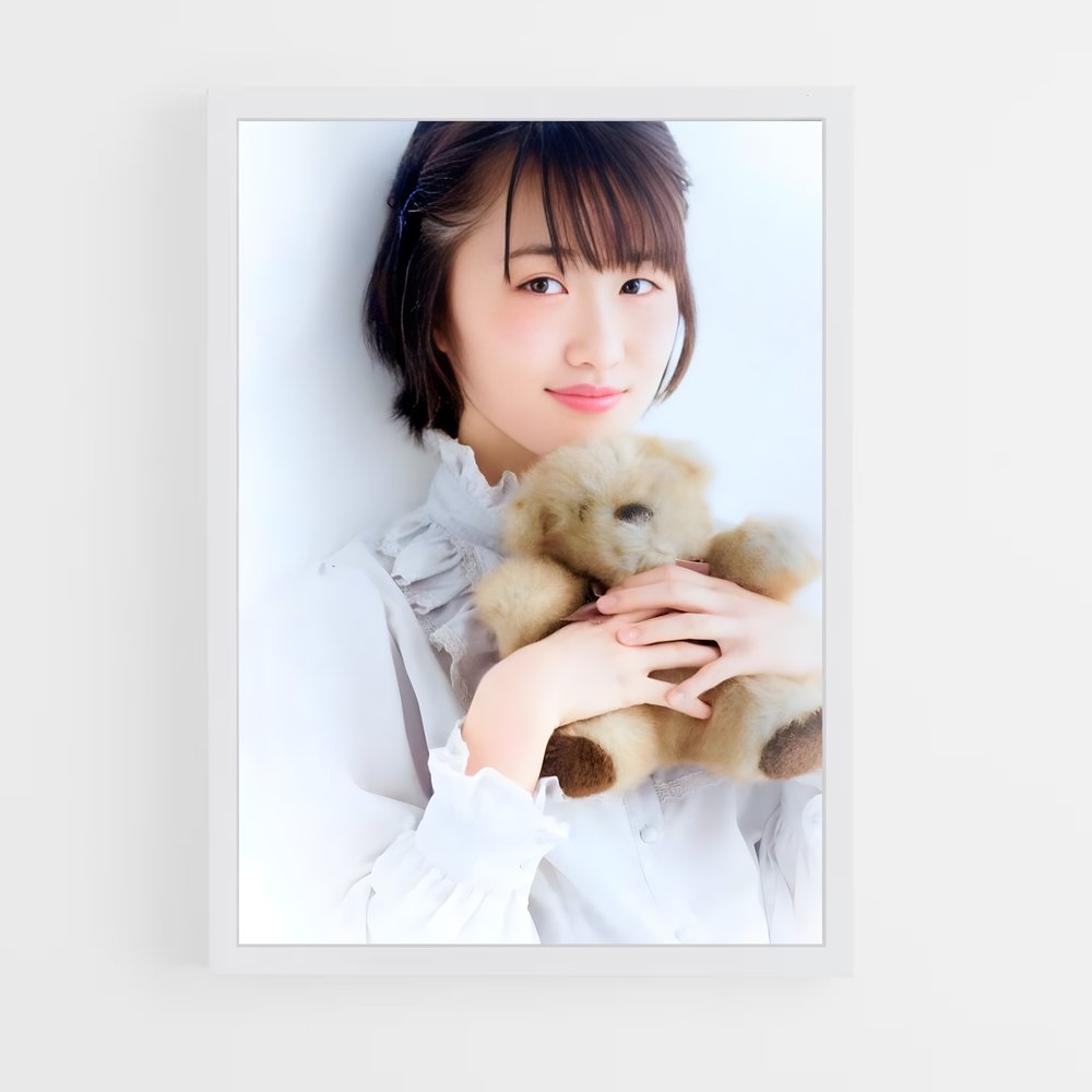 ap-haruka kudo-7 cadre Blanc
