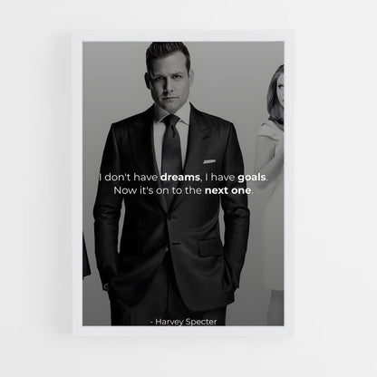 ap-harvey specter-2 cadre Blanc