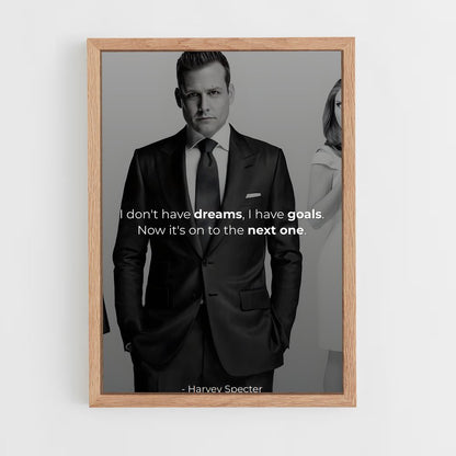 ap-harvey specter-2 cadre Bois clair