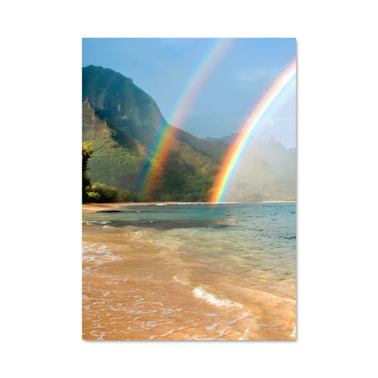 Poster Arc-en-Ciel Tropical