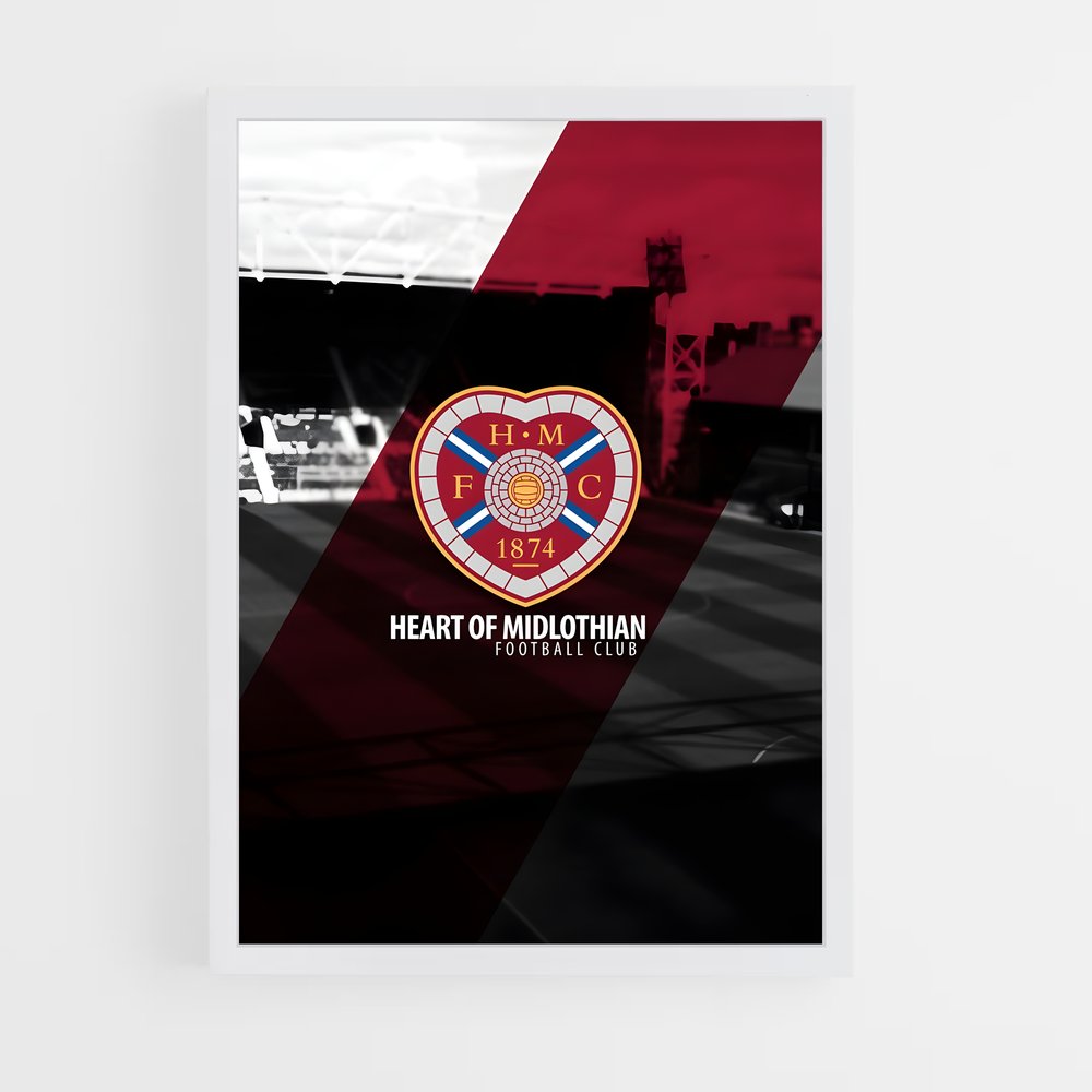 ap-heart of midlothian fc-2 cadre Blanc