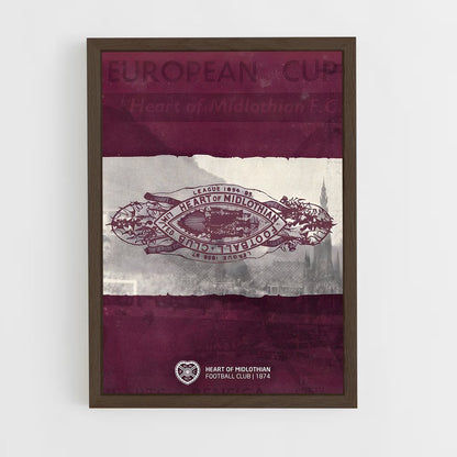 ap-heart of midlothian fc-6 cadre Bois foncé