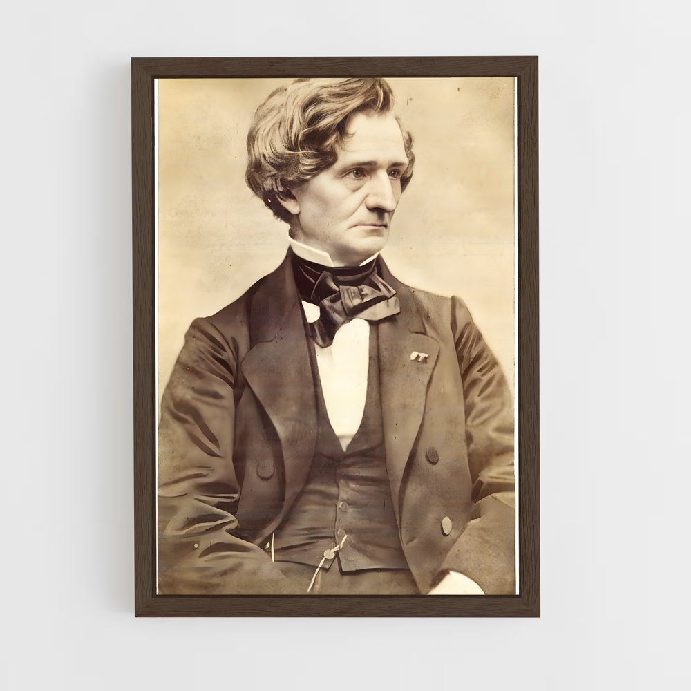 ap-hector berlioz-4 cadre Bois foncé