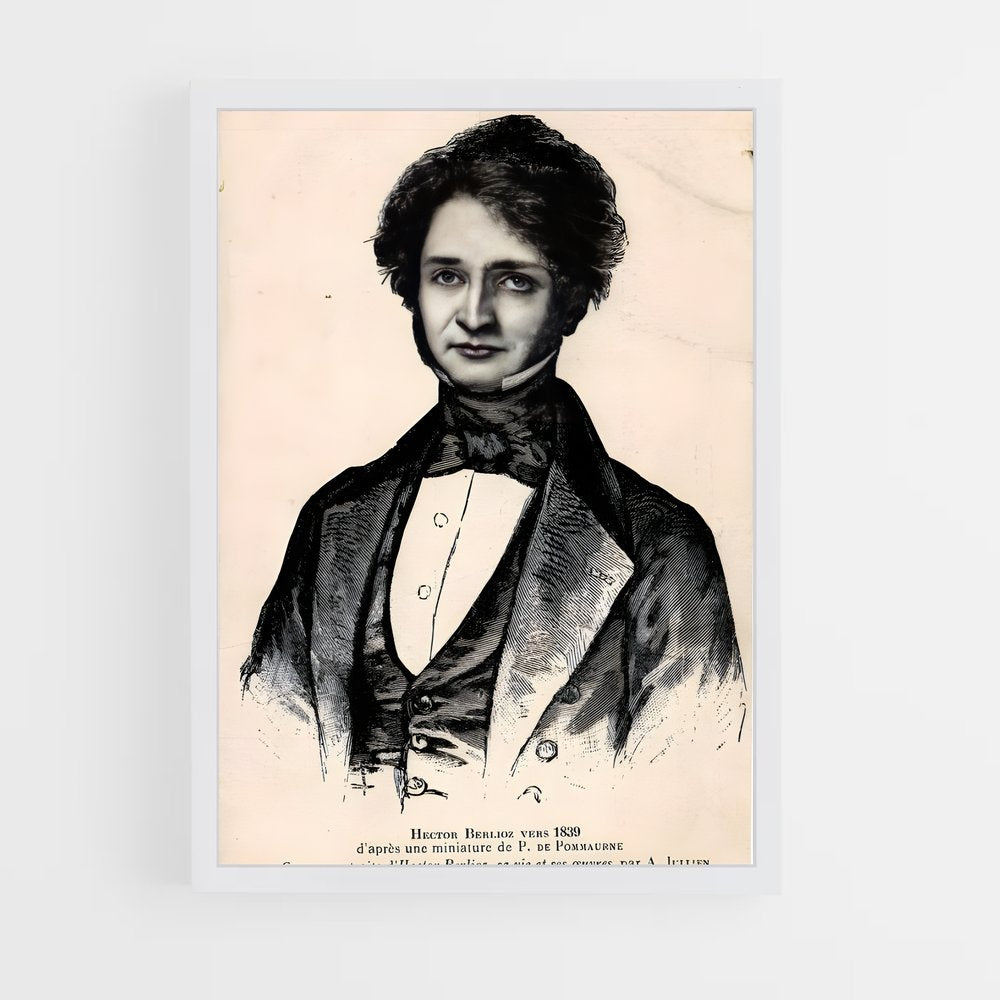 ap-hector berlioz-5 cadre Blanc