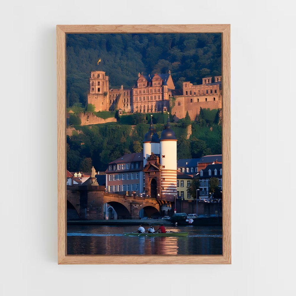 ap-heidelberg castle-1 cadre Bois clair