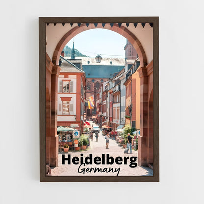 ap-heidelberg castle-6 cadre Bois foncé