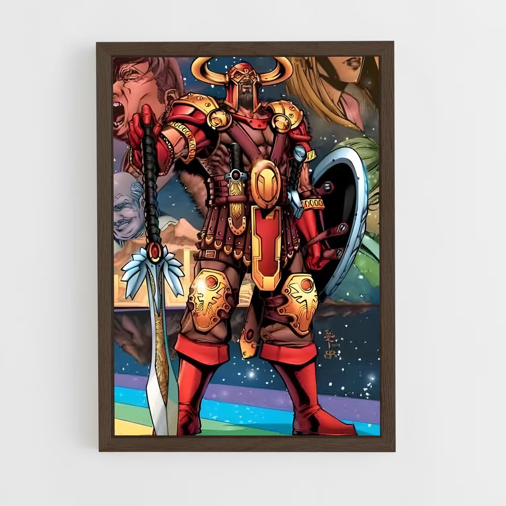 ap-heimdall-14 cadre Bois foncé