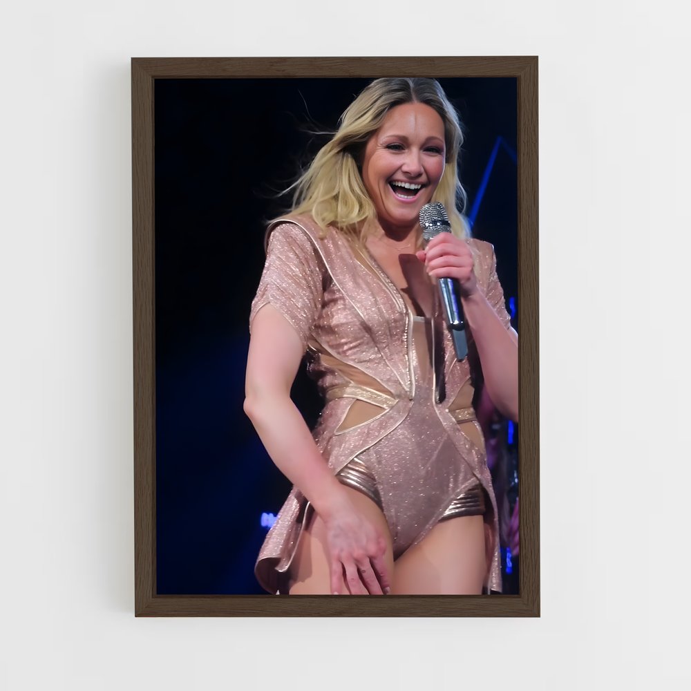 ap-helene fischer-4 cadre Bois foncé
