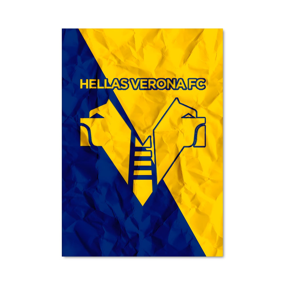Poster Ciel Jaune et Bleu