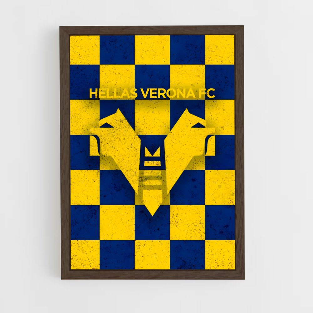 ap-hellas verona fc-1 cadre Bois foncé