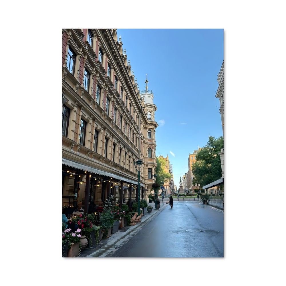 Poster Helsinki Fleuri