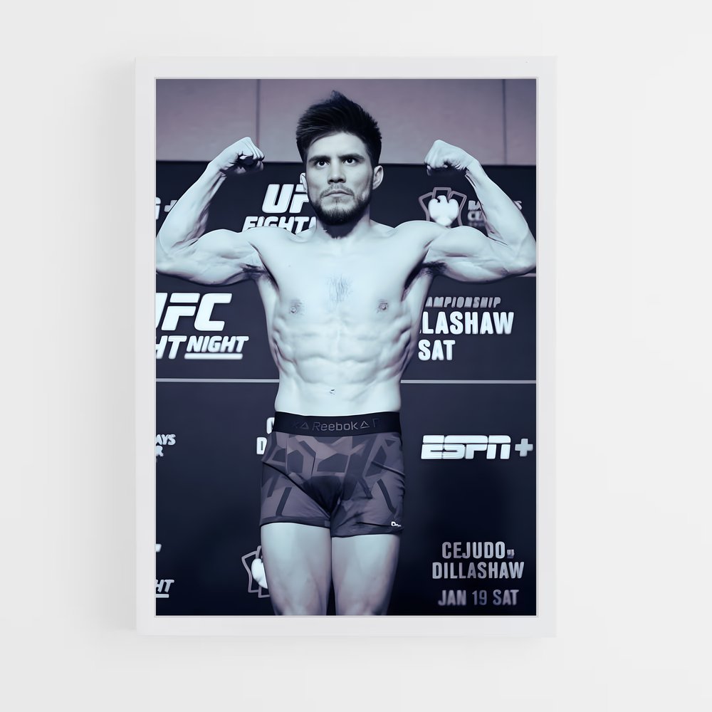 ap-henry cejudo-17 cadre Blanc