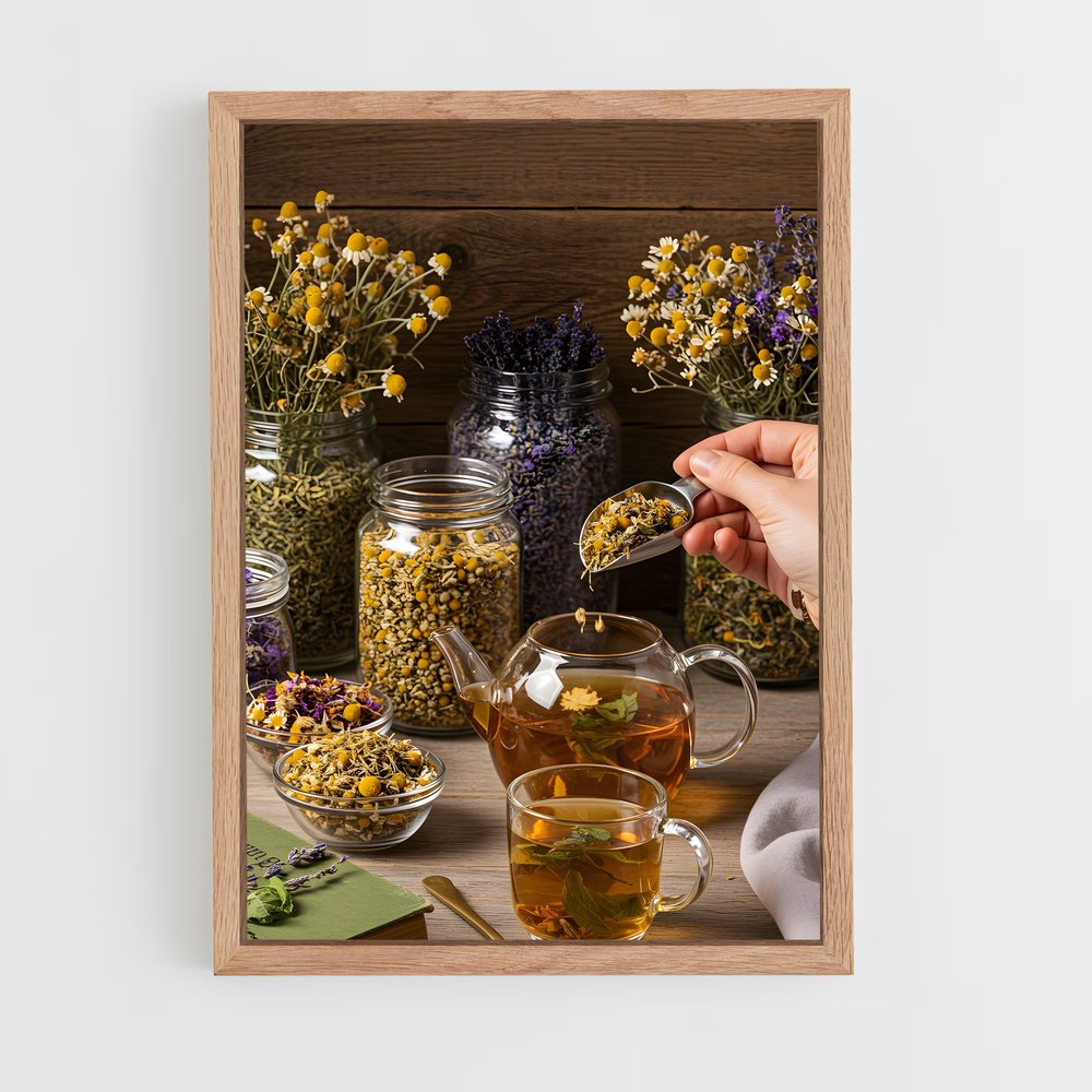 ap-herbal tea-2 cadre Bois clair