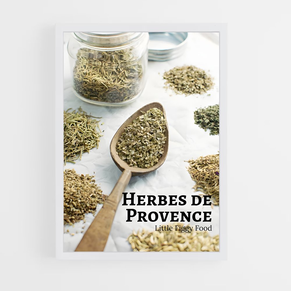 ap-herbs de provence-4 cadre Blanc