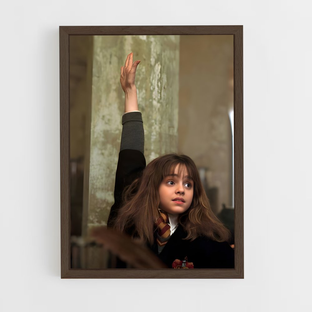 ap-hermione granger-3 cadre Bois foncé