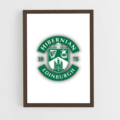ap-hibernian fc-3 cadre Bois foncé