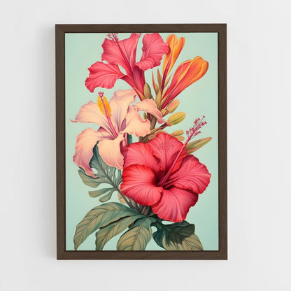 ap-hibiscus-13 cadre Bois foncé