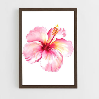 ap-hibiscus-3 cadre Bois foncé