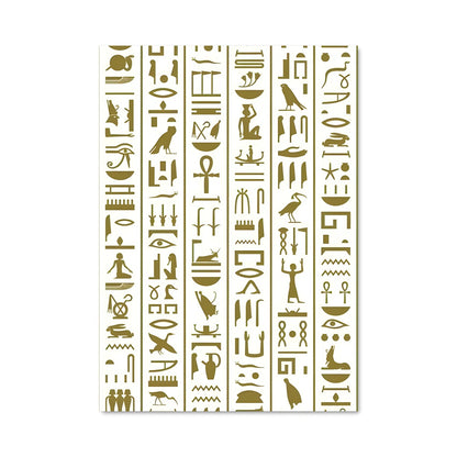 Poster Hiéroglyphes Enchantés