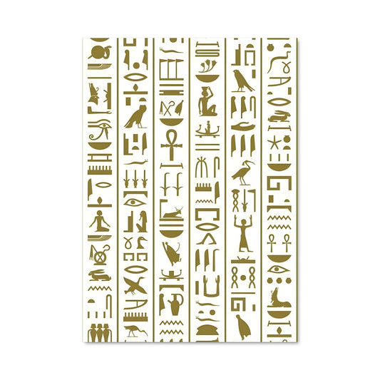 Poster Hiéroglyphes Enchantés