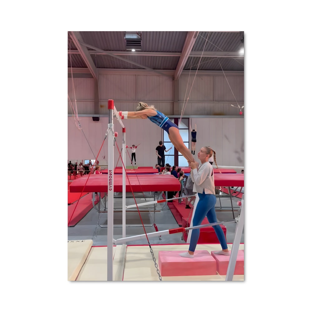 Poster High bar gymnastics 66527