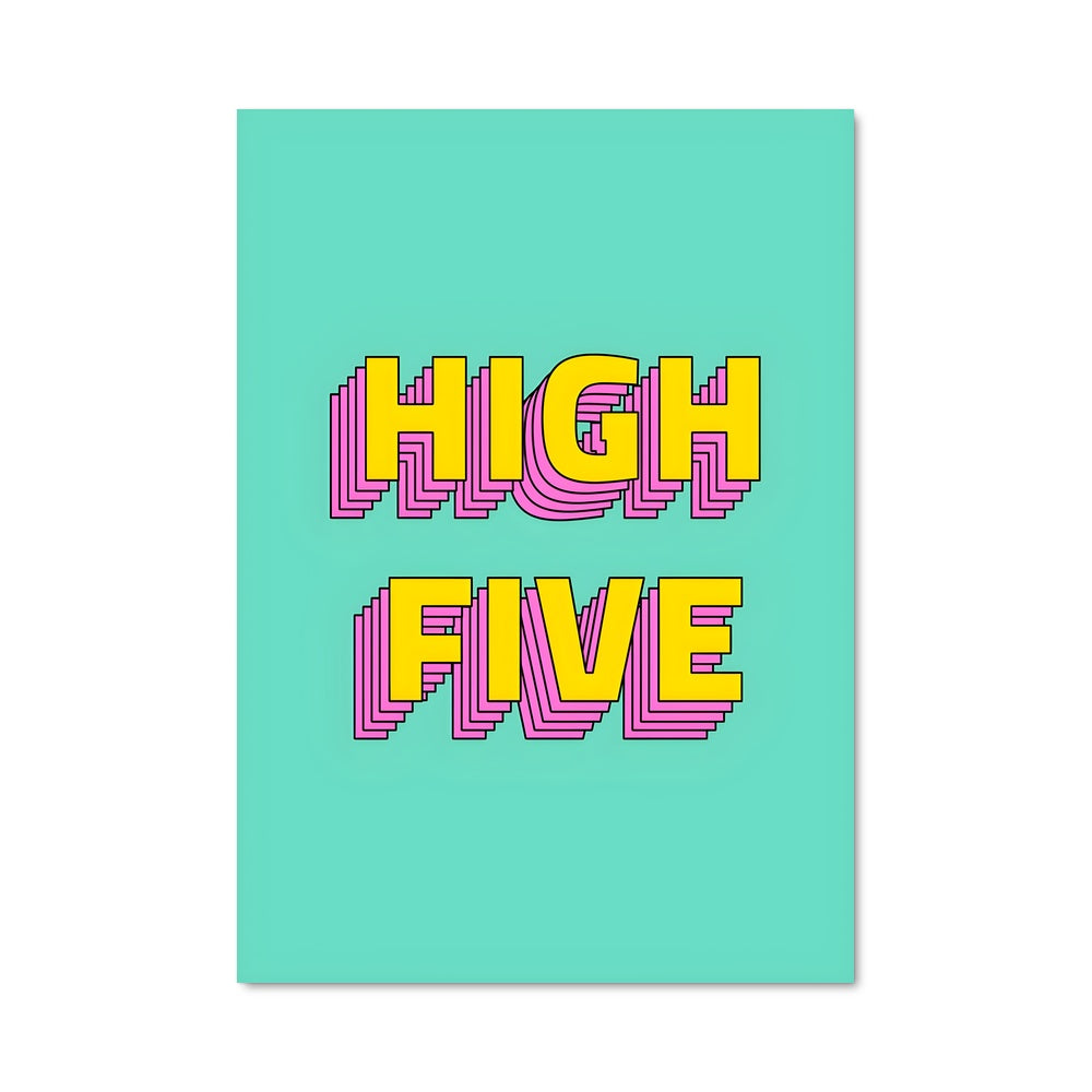 Poster High Five Fever