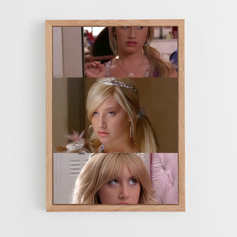 ap-high school musical-4 cadre Bois clair