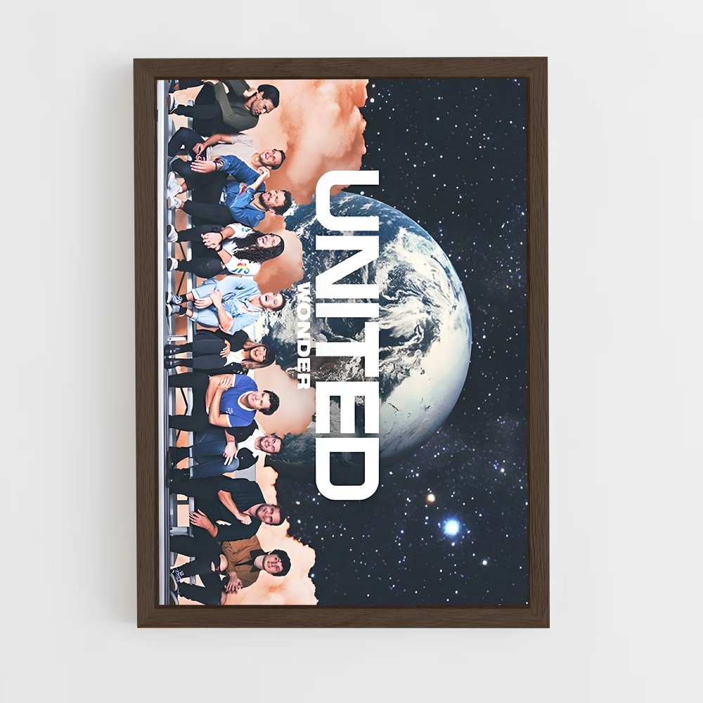 ap-hillsong worship-4 cadre Bois foncé