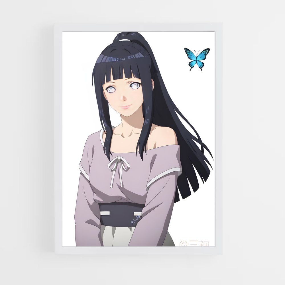 ap-hinata hyuga-6 cadre Blanc