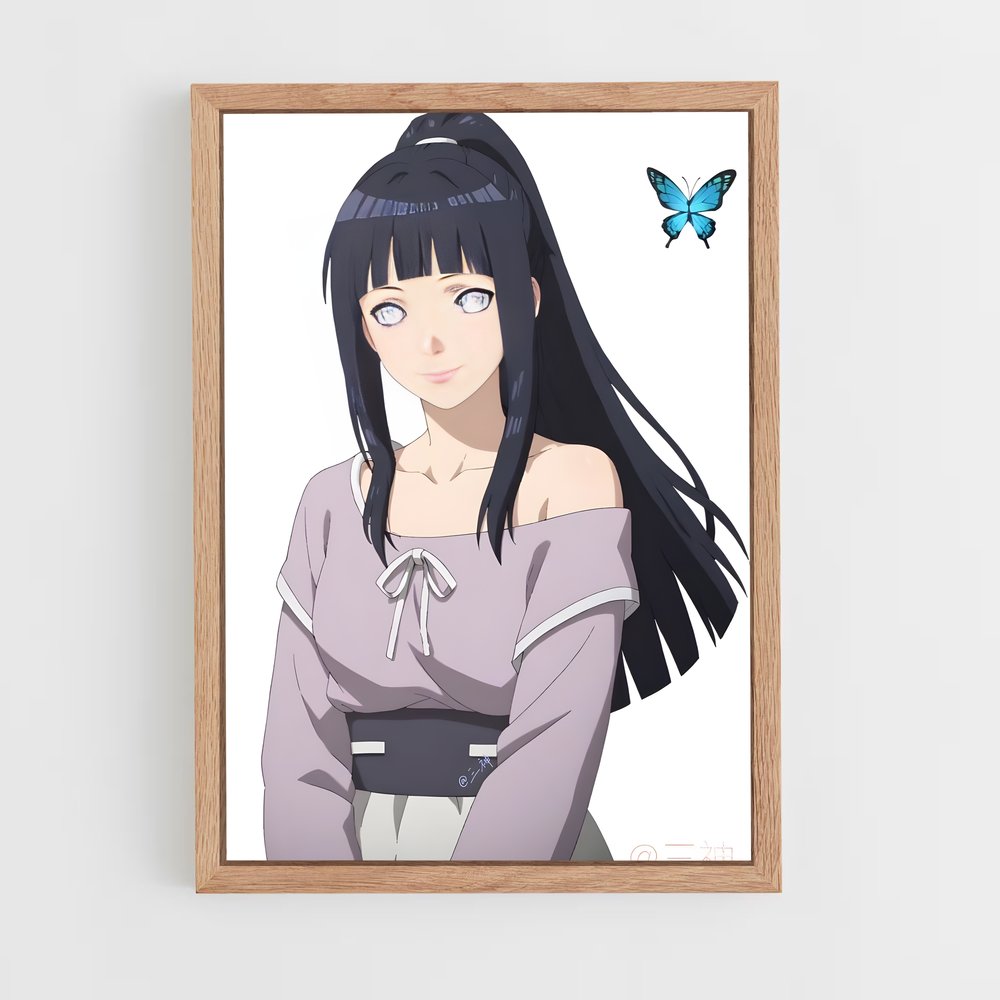 ap-hinata hyuga-6 cadre Bois clair