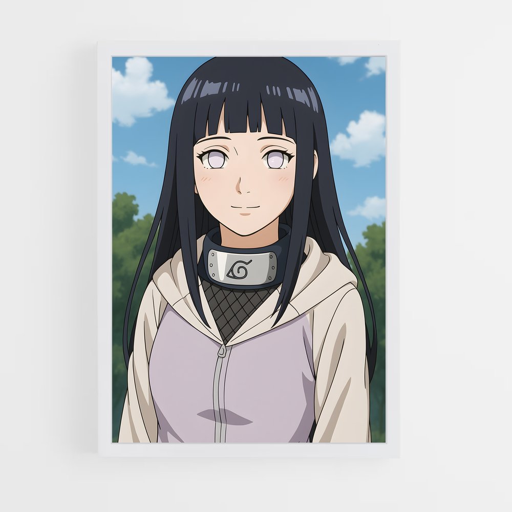 ap-hinata hyuga-7 cadre Blanc