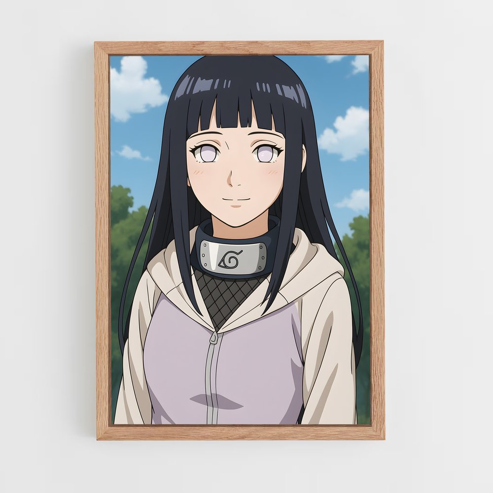 ap-hinata hyuga-7 cadre Bois clair
