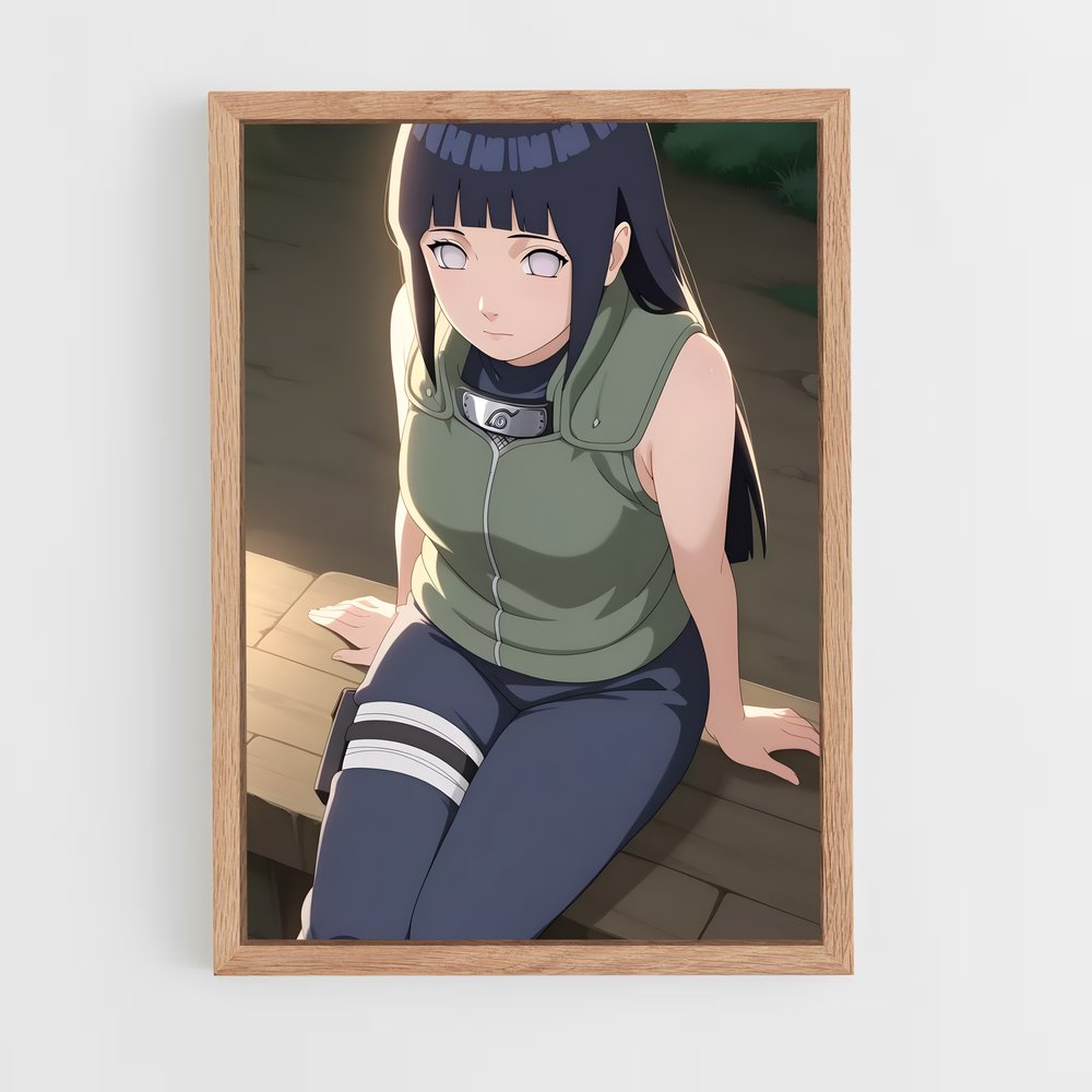 ap-hinata hyuga-8 cadre Bois clair