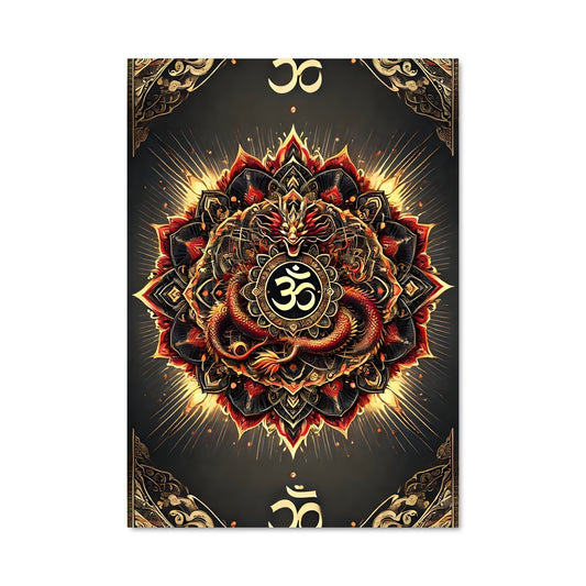 Poster Serpent de Lotus