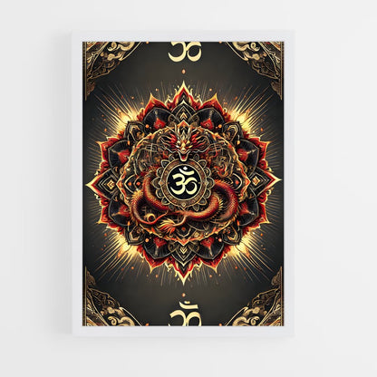 ap-hindu mandala-1 cadre Blanc