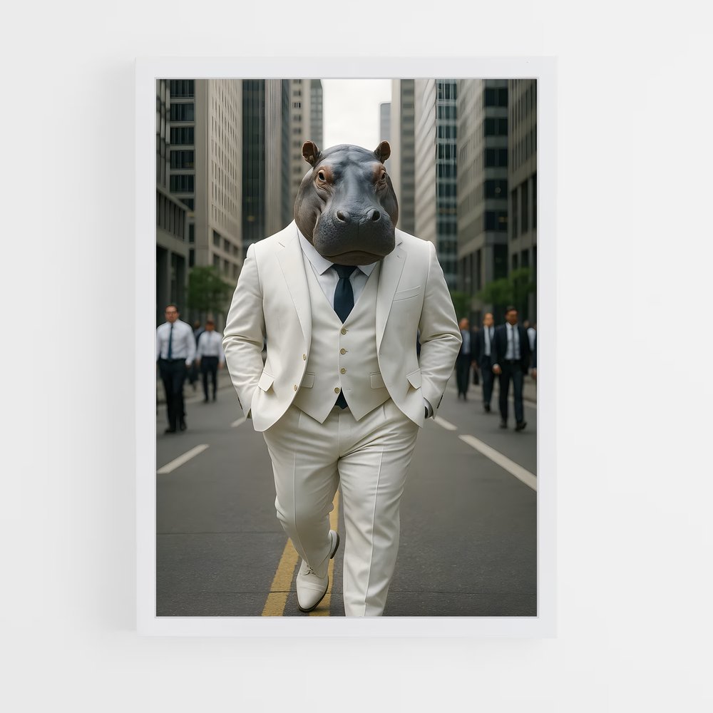 ap-hippo-7 cadre Blanc