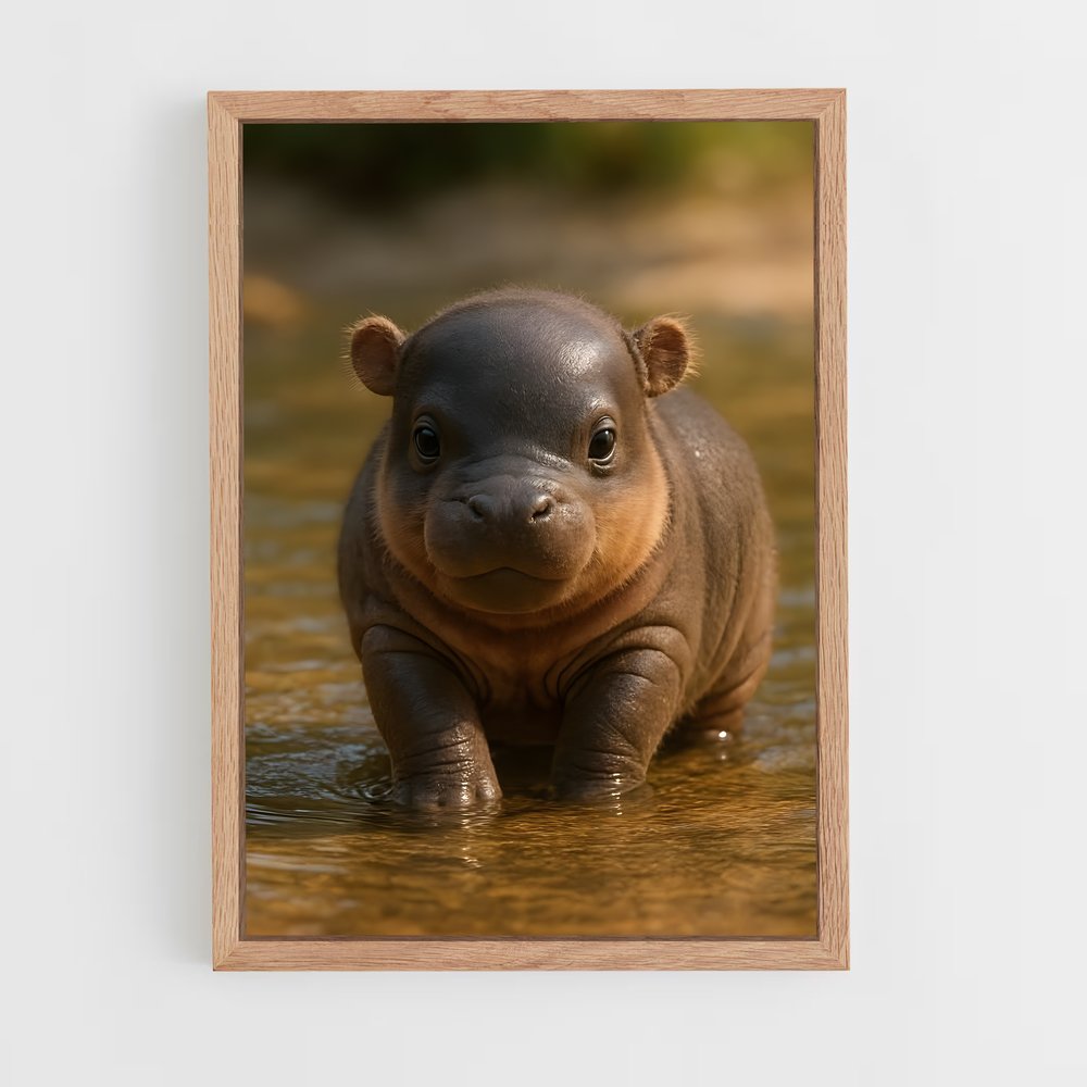 ap-hippo-8 cadre Bois clair