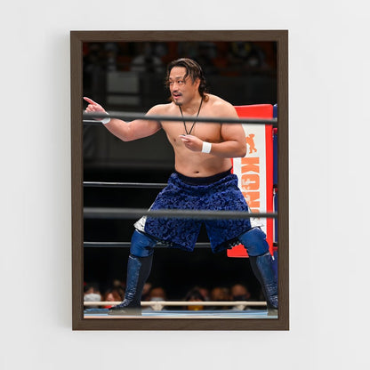 ap-hirooki goto-1 cadre Bois foncé