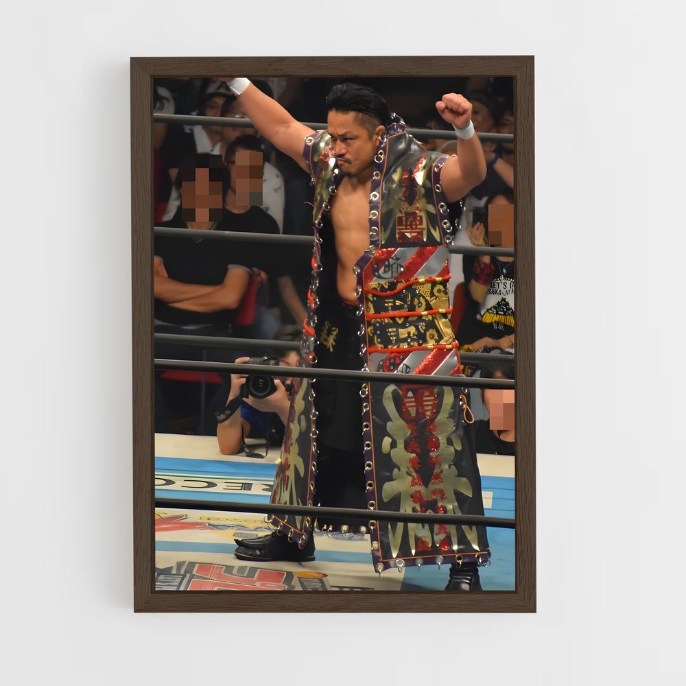 ap-hirooki goto-6 cadre Bois foncé