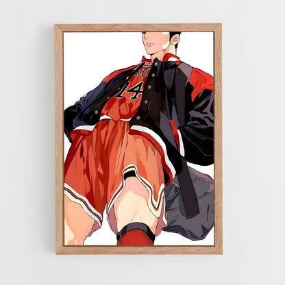ap-hisashi mitsui-4 cadre Bois clair