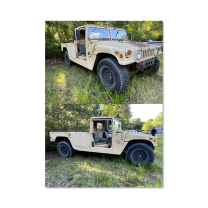 Poster Commandant Humvee