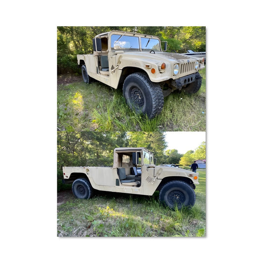 Poster Commandant Humvee