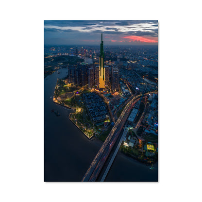 Poster Bangkok By Night