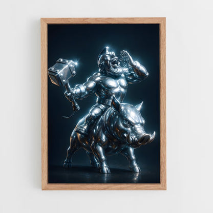 ap-hog rider-2 cadre Bois clair