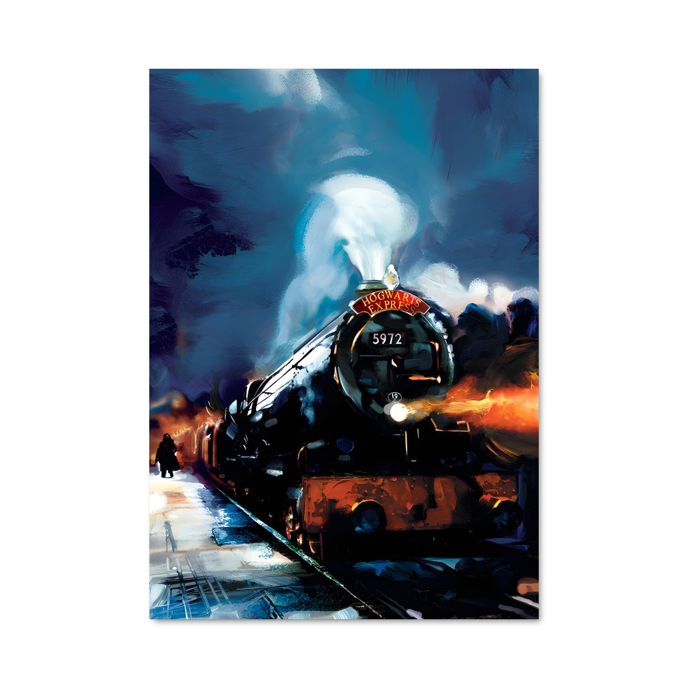 Poster Le Départ de Poudlard