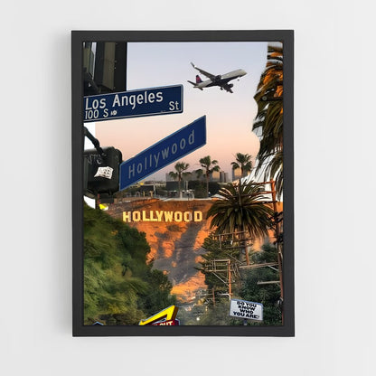 ap-hollywood sign-4 cadre Noir