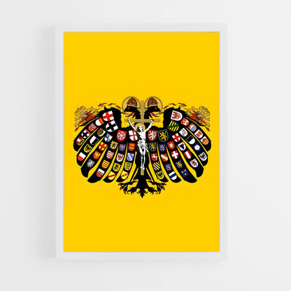 ap-holy roman empire flag-1 cadre Blanc