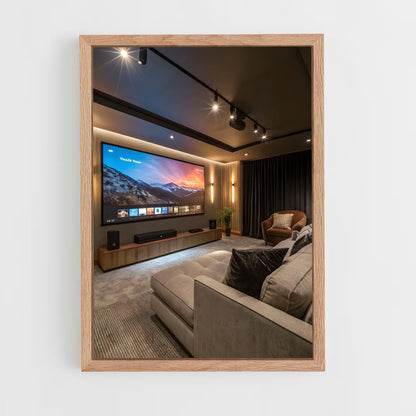 ap-home theater-1 cadre Bois clair